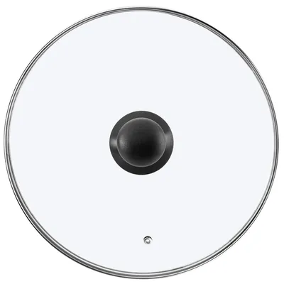 Image de Couvercle en verre pour casseroles et poêles - Couvercle universel - 26 cm - Verre résistant à la chaleur - 1 pièce