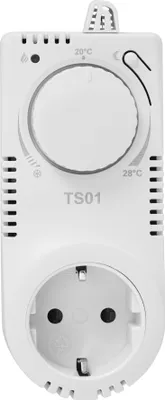 Produktbild von Termostat do gniazdka TS01 - biały