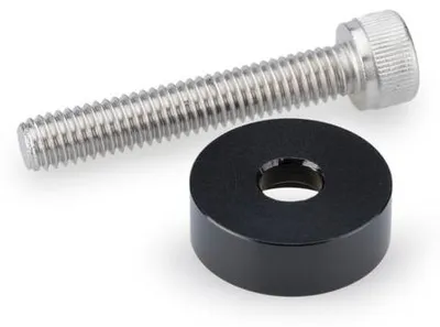 Produktbild von PUIG 22140N Rückspiegeladapter für Befestigung an den Lenkerenden  passend fuer YAMAHA FZ8 Schwarz