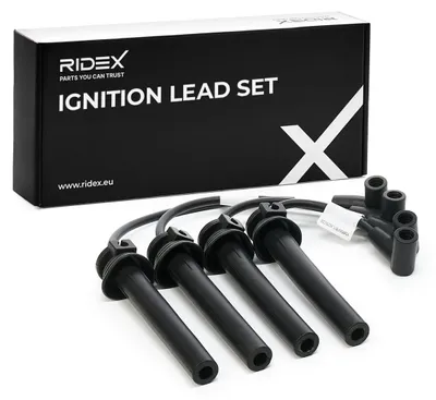 Produktbild von RIDEX 685I0108 Zündkabelsatz Zündleitungssatz für MINI Schrägheck (R50, R53) für CHRYSLER PT CRUISER (PT)