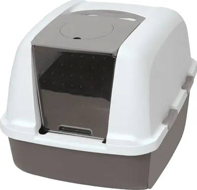 Produktbild von CATIT Jumbo Katzentoilette mit klappbarer Abdeckung