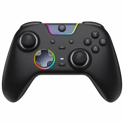 Zdjęcie produktu dla EasySMX X05 Pro, wieloplatformowy (komputer, urządzenia mobilne, przełącznik), czujnik Halla, RF 2,4 GHz/Bluetooth, czarny, pilot bezprzewodowy