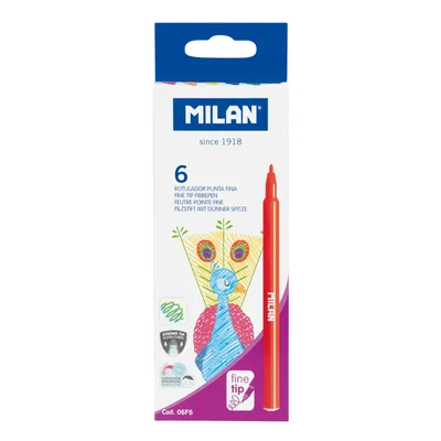 Zdjęcie produktu dla Carioca 6 kolorów MILAN 06F6
