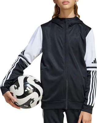 Image de Adidas Squadra 25 Hoodie Jr JE2756 sweatshirt sweatshirt sweatshirt adidas taille : 152CM,