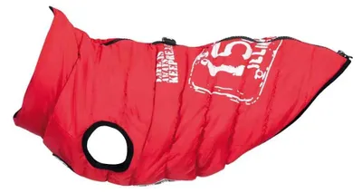 Produktbild von Trixie Geschirr-Mantel Saint-Malo rot, Rückenlänge: 33 cm