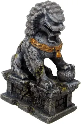 Produktbild von Aquarium Chinesische Guardian Lion S Dekofigur Aquarien Zubehör Fische Amtra