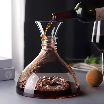 Zdjęcie produktu dla Karafka do wina ze szkła kryształowego, pojemność 1500 ml
