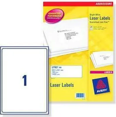 Produktbild von Avery L7167-100, 28,91 cm, 19,96 cm