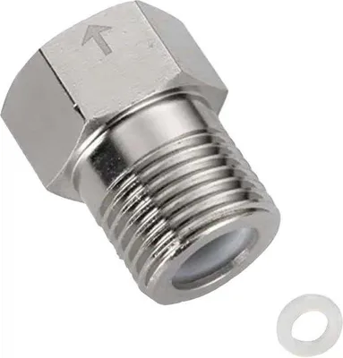 Immagine prodotto di Valvola di ritegno 1/2" M - Acciaio inossidabile - Tubazione dell'acqua per WC