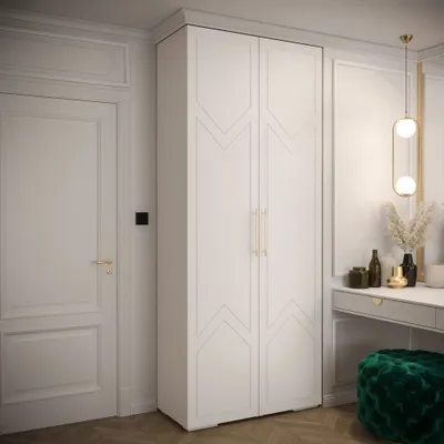 Obrázok produktu pre Šatníková skriňa MARIYA 5 - 100 cm, biela