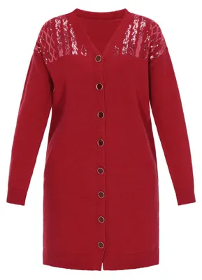 Produktbild von MAIRE damen strickjacke - rot, XS/S