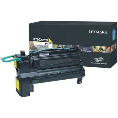 Image de Lexmark X792 - Rendement très élevé - jaune - original - cartouche de toner LCCP - pour Lexmark X792de, X792dte, X792dtfe, X792dtme, X792dtpe, X792dtse