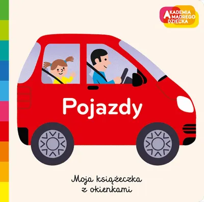 Immagine prodotto di Pojazdy Akademia Mądrego Dziecka książeczka z okienkami