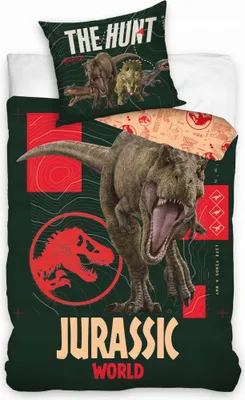 Produktbild von Jurassic World T-REX Bettwäsche-Set 140x200 Original