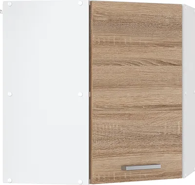 Produktbild von Eckhängeschrank Vicco R-Line Sonoma 57 cm, Model 29758