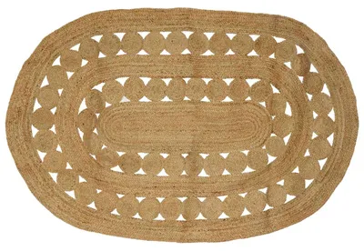 Zdjęcie produktu dla vidaXL Dywanik 152 x 245 cm z juty