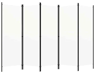 Produktbild von Raumteiler Paravent Sichtschutz Trennwand aus Holz für Wohnzimmer Büro und Garten Höhe 180 cm mehrere Breiten als Raumtrenner 5 Anthrazit