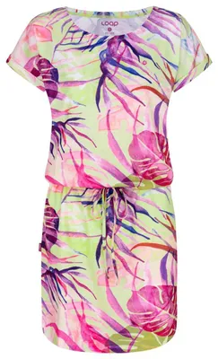 Produktbild von Damenkleid Loap Anuma Gelb - S