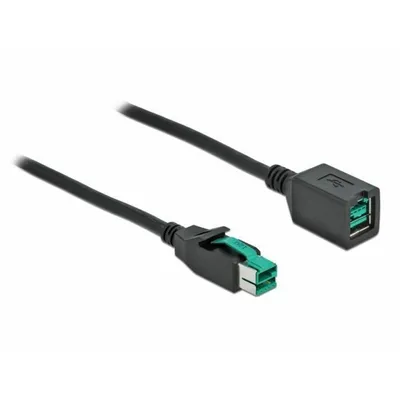 Produktbild von DeLOCK PoweredUSB Verlängerungskabel 12 V 4 m, 4 m, Schwarz