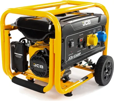 Produktbild von JCB Benzin-Stromgenerator G3600P Stromerzeuger 3600 W (3,6 kW) 7,5 PS AVR-System