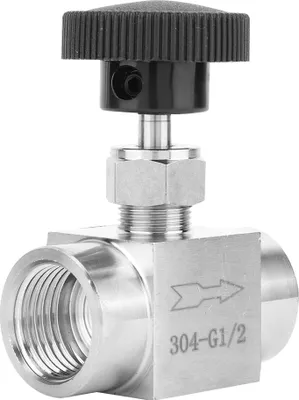 Produktbild von Edelstahl-BSPP-Innengewinde-Geradnadelventil für Wasser-, Gas- und Öltransport (Typ D)