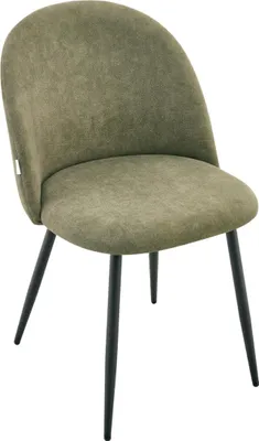 Produktbild von HOMLA FIORA Stuhl in Stoff grün 49x56x80 cm