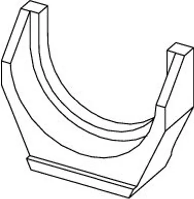 Produktbild von TECE 720218 TECEflex PMA 40 63 Pressgabel