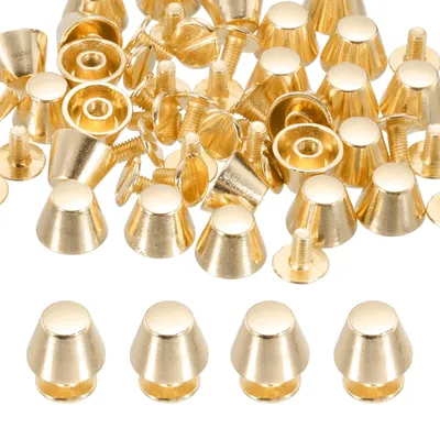 Productafbeelding van Set van 25 Nieten in Eimervorm voor DIY Projecten, Hellgoud, 10mm