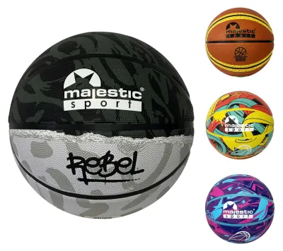 Image de Balles de basket taille 5 et 7, adaptées pour une utilisation en intérieur et en extérieur
