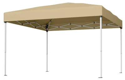 Obrázek produktu pro Skládací zahradní altán, rozměry 3 x 3 metry, barva béžová, rozměry 300x300x260 cm