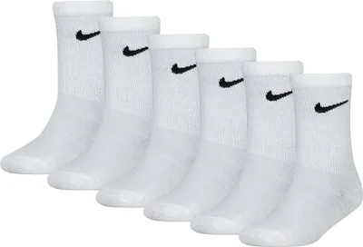 Produktbild von Nike Kids Un0030 Kurze Socken 6 Paare Weiß EU 27-35 Kinder Weiß EU 27-35