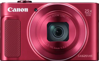 Produktbild von Canon PowerShot SX620 HS, 20,2 MP, 5184 x 3888 Pixel, CMOS, 25x, Full HD, Rot