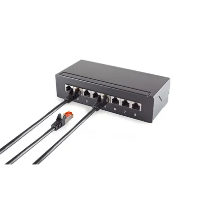 Image de Câble patch cat6A S/FTP PIMF sans halogène 10m