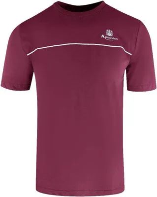 Obrázek produktu pro Aquascutum - Pánské tričko, lemování SY193 (XL) (Červená)