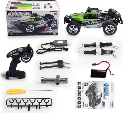 Obrázek produktu pro Dálkově ovládané auto s pohonem všech kol, dálkovým ovládáním, LED světly