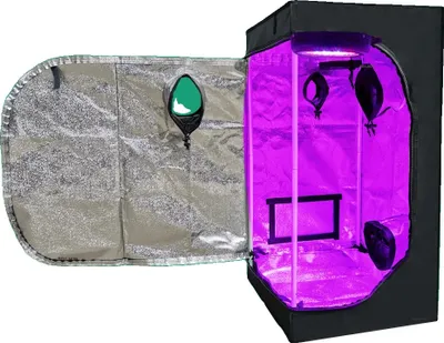 Zdjęcie produktu dla Namiot woskowy, wytrzymała konstrukcja 600D, 100% odblaskowy mylar, 40X40X120CM