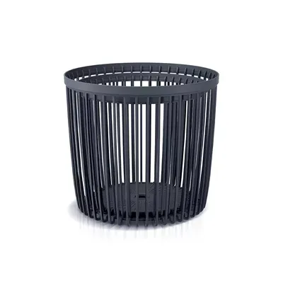 Zdjęcie produktu dla nabbi Kosz plastikowy uniwersalny (2 szt.) ICLU2S 35/50 l - antracyt