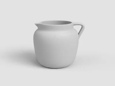 Obrázok produktu pre Artevasi Džbán GAIA, 20 cm, keramika, biely
