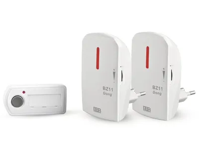 Obrázok produktu pre ELEKTROBOCK BZ11-21, Bezdrôtový, Biela, 0.434 GHz, IP20, AC, 250 V