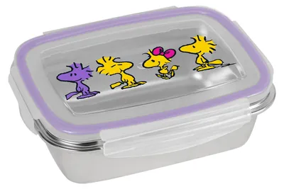 Produktbild von Brotdose Peanuts Woodstock 550ml Edelstahl