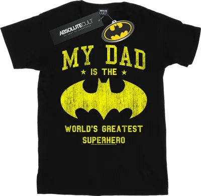 Produktbild von DC Comics - "My Dad Is Batman" T-Shirt für Damen BI13012 (3XL) (Schwarz)