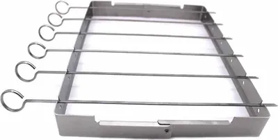 Produktbild von Schaschlik Set klappbar, Edelstahl