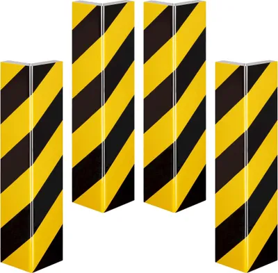 Obrázok produktu pre Wiltec Ochrana stien garáže 400 x 75 x 20 mm 4 kusy, samolepiaca ochrana okrajov dverí pre vaše auto z odolného materiálu EVA, pomoc pri parkovaní v garáži