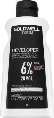 Productafbeelding van Goldwell System Cream Developer Lotion ontwikkelingsemulsie voor alle haartypes 6% 20 Vol. 1000 ml