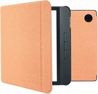 Produktbild von imoshion Canvas Sleepcover Klapphülle mit Stand Tolino Vision 5 - Peach