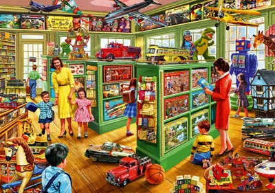 Obrázok produktu pre Bluebird Puzzle Puzzle Interiéry hračkárstva - 2000 dielikov Puzzle