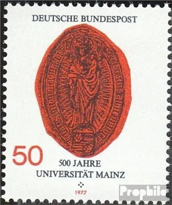 Produktbild von Briefmarken BRD (BR.Deutschland) 1977 Mi 938 (kompl.Ausg.) FDC 500 Jahre Universität Mainz