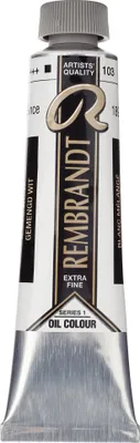 Obrázek produktu pro Rembrandt olejová barva v tubě 40 ml, směs bílé (světlicový olej) 103
