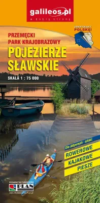Zdjęcie produktu dla Mapa. Pojezierze Sławskie, 1:75 000