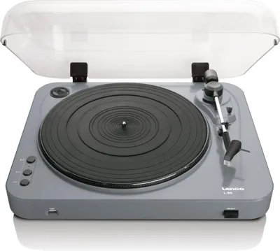 Produktbild von Lenco L-85 Grey - Plattenspieler mit USB Direct Encoding - Grau